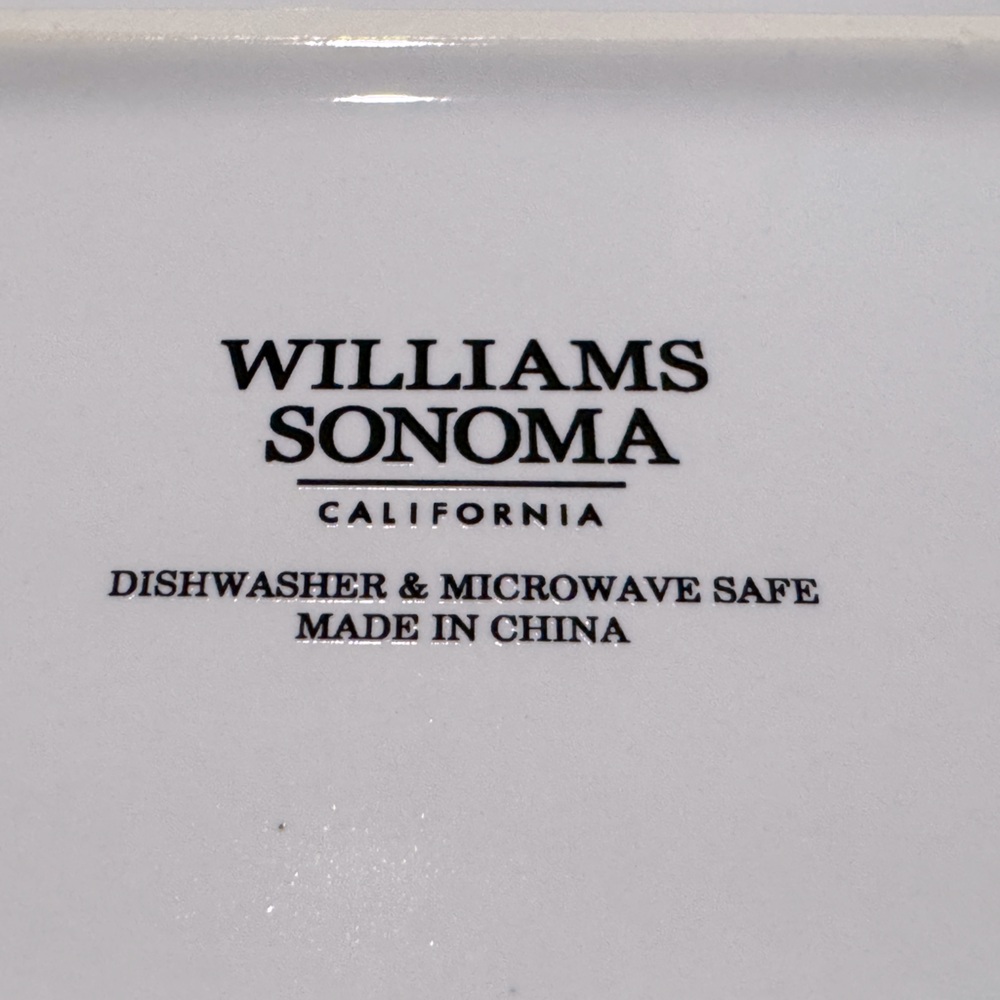 Williams and Sonoma Heart Platter set of 2 - Picture 3 of 3